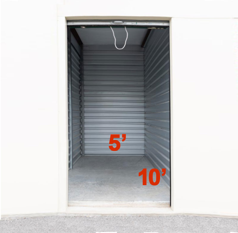 5'x10' unit
